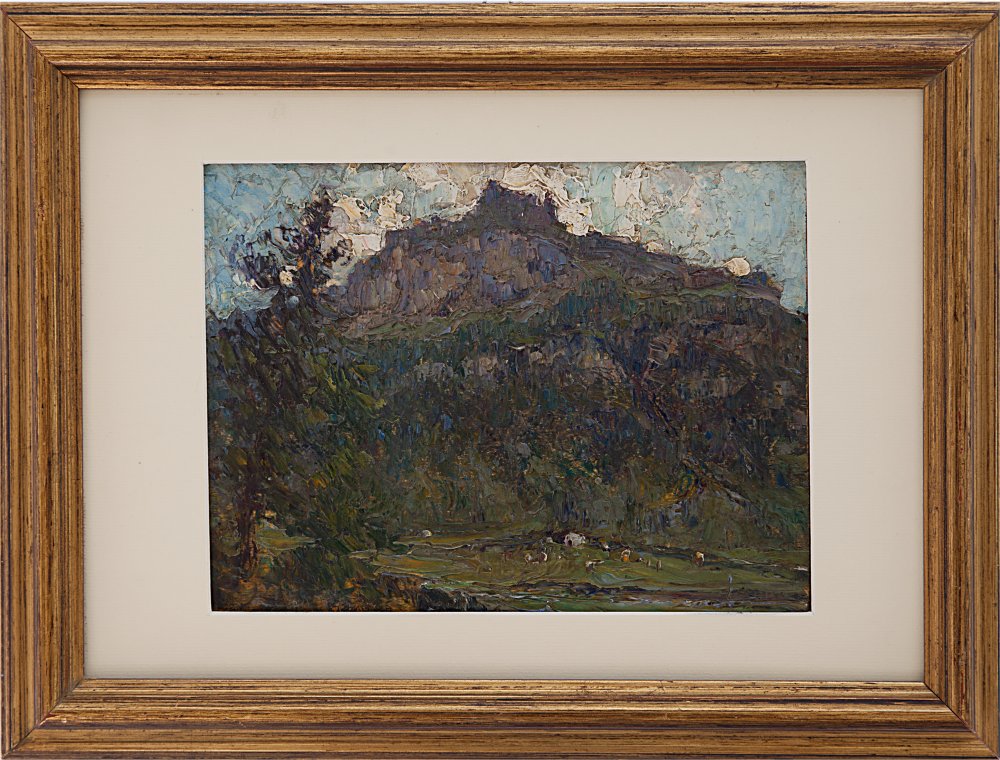 lidio ajmone: Paesaggio montano